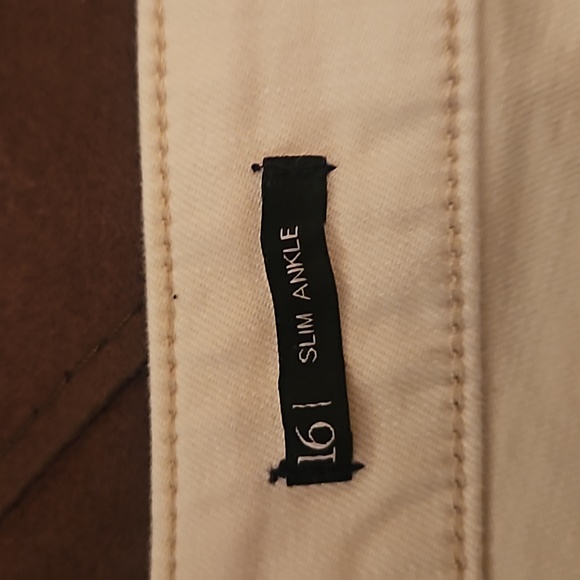 Talbots Slim ankle jeans 16 - Picture 5 of 6